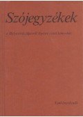 Stenczer Ferenc - Szójegyzékek