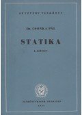 Dr. Csonka Pál - Statika I. kötet