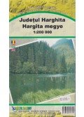 Hunyadi László,Kuszálik József - Hargita megye 1:200 000