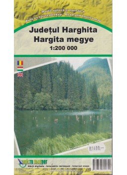 Hunyadi László, Kuszálik József - Hargita megye 1:200 000,  2005 antikvár könyv