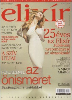 Nagy Róbert - Elixír 2013. november Nagy Róbert - Elixír 2013. november, Budapest 2013 antikvár könyv