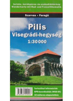  - Pilis Visegrádi-hegység 1: 30 000, Budapest 2006 antikvár könyv
