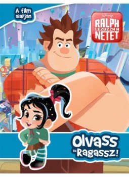 - Rontó Ralph 2. - Ralph lezúzza a netet! - Olvass és ragassz!, null 2018 antikvár könyv