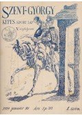 Massány Ernő dr. - Szent-György Képes Sportlap 1929. V. évfolyam