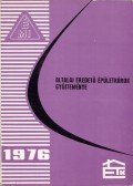 Rétháti László - Altalaj eredetű épületkárok gyűjteménye 1976