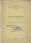 Mészöly Gedeon - Nyelv és irodalom (dedikált)