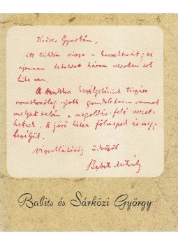 Téglás János - Babits és Sárközi György Téglás János - Babits és Sárközi György, Budapest 1985 antikvár könyv