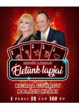 Erdős László, Korda György, Balázs Klári - Életünk lapjai - 1 pakli 52 lap 100 év, null 2018 antikvár könyv
