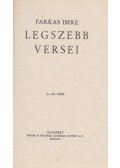 Farkas Imre - Farkas Imre legszebb versei