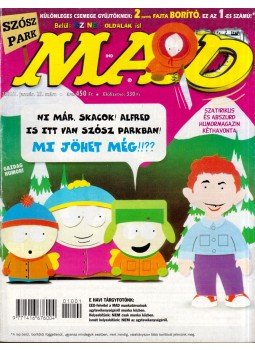 Láng István - Mad 2001/1. 25. szám Láng István - Mad 2001/1. 25. szám, Budapest 2001 antikvár könyv
