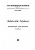 Horváth Richárd - Iskolai Levéltár - Scularchiv