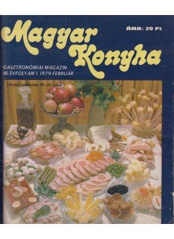 Nyerges Ágnes - Magyar Konyha 1979 - Egybekötött teljes évfolyam, Budapest 1979 antikvár könyv