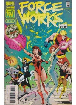 Lanning, Andy, Dan Abnett, Ross, Dave - Force Works Vol. 1. No. 13. Lanning, Andy, Dan Abnett, Ross, Dave - Force Works Vol. 1. No. 13., New York 1995 antikvár könyv