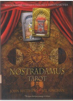 John Matthews, Kinghan, Wil - Nostradamus tarot, Budapest 2018 antikvár könyv
