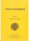 Kandra Kabos - A váradi regestrum