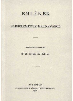 Odescalchi Arthur - Emlékek Barsvármegye hajdanából, null 2012 antikvár könyv
