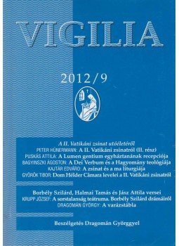 Lukács László - Vigilia 2012/9 Lukács László - Vigilia 2012/9, Budapest 2012 antikvár könyv