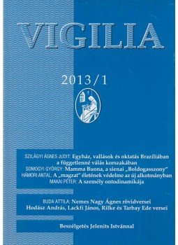 Lukács László - Vigilia 2013/1 Lukács László - Vigilia 2013/1, 2013 antikvár könyv