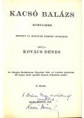 Kovács Dénes - Kacsó Balázs (dedikált)