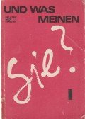 Fehérváriné Balázsik Mária,Ivády Réka,Zalánné Szablyár Anna - Und was meinen sie? 1.