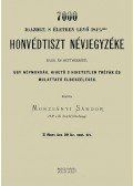 Morzsányi Sándor - 7000 igazolt, séletben levő 1848/9diki honvédtiszt névjegyzéke rang és betűszerint ugy népmondák, hihető és hihetetlen tréfák és mulattató elbeszélések