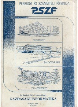 Bodnár Pál Dr., Paróczai Péter - Gazdasági informatika, Budapest 1995 antikvár könyv
