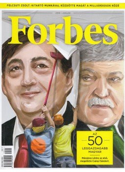 Galambos Márton - Forbes Magazin - 2019. január VII. évad I. szám Galambos Márton - Forbes Magazin - 2019. január VII. évad I. szám, Budapest 2019 antikvár könyv