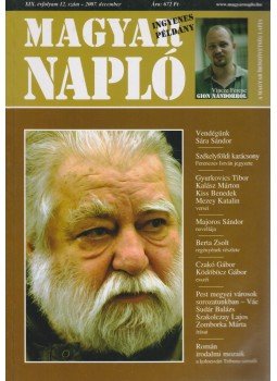 Oláh János - Magyar Napló XIX. évf. 12. szám Oláh János - Magyar Napló XIX. évf. 12. szám, Budapest 2007 antikvár könyv