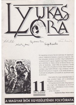  - Lyukasóra 1999. VIII. évfolyam 11. szám, Budapest 1999 antikvár könyv