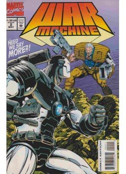 Benson, Scott, Kaminski, Len, Gecko, Gabriel - War Machine Vol. 1. No. 2. Benson, Scott, Kaminski, Len, Gecko, Gabriel - War Machine Vol. 1. No. 2., New York 1994 antikvár könyv