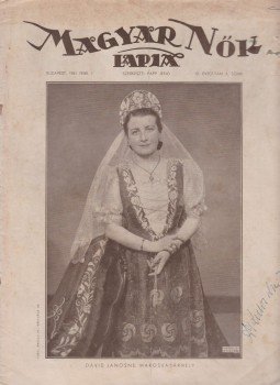 Papp János - Magyar Nők Lapja 1941. III. évfolyam 4. szám Papp János - Magyar Nők Lapja 1941. III. évfolyam 4. szám, Budapest 1941 antikvár könyv