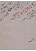 Balázs János - A szöveg