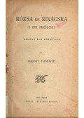 Daudet, Alphonse - Rózsa és Ninácska (A kor erkölcsei)
