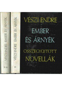 Vészi Endre - Ember és árnyék I-II. (dedikált), Budapest 1975 antikvár könyv