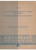 Musset, Alfred de - Il faut qu'une porte soit ouverte ou fermée / Egy ajtó legyen nyitva vagy csukva