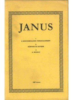 Horányi Özséb - Janus 1987 tavasz Horányi Özséb - Janus 1987 tavasz, 1987 antikvár könyv