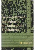 Lucien Goldmann - Marxisme et sciences humaines
