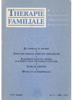 Daniel Masson - Therapie Familiale vol. XI. 1990/1. Daniel Masson - Therapie Familiale vol. XI. 1990/1., Geneve 1990 antikvár könyv
