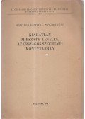 Scheiber Sándor,Zsoldos Jenő - Kiadatlan Mikszáth-levelek az Országos Széchényi Könyvtárban