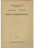 Csatár Györgyné,Dr. Máté László - Sorok, függvénysorok