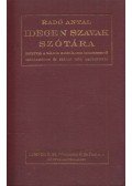 Radó Antal - Idegen szavak szótára