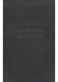 Dr. C. Bruhns - Új hétjegyű logarithmus kézikönyv