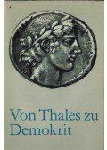 Fritz Jürss - Von Thales zu Demokrit