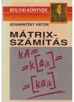 Scharnitzky Viktor - Mátrixszámítás Scharnitzky Viktor - Mátrixszámítás, Budapest 1996 antikvár könyv