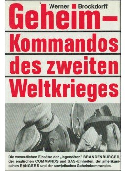 Werner Brockdorff - Geheimkommandos des zweiten Weltkrieges,  1983 antikvár könyv