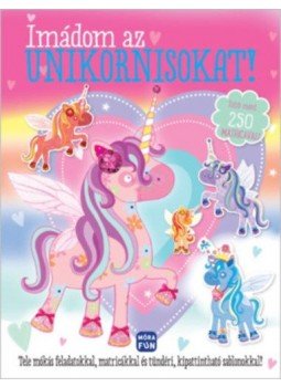  - Imádom az unikornisokat! - matricás foglakoztatókönyv, null 2019 antikvár könyv