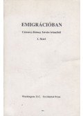 Csicsery-Rónay István - Emigrációban