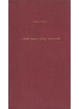 Tollas Tibor - ...csak ennyi fény maradt Tollas Tibor - ...csak ennyi fény maradt, Brüsszel 0 antikvár könyv
