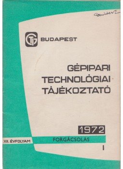 Rábel György - Forgácsolás Rábel György - Forgácsolás, Budapest 1972 antikvár könyv