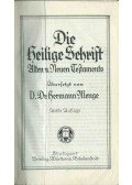  - Die heilige Schrift